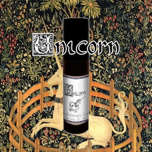 Unicorn - Powder, Lilies, Musk - Rollerball Perfume Oil - Vegan & Cruelty Free - Bestiary Collection Part I