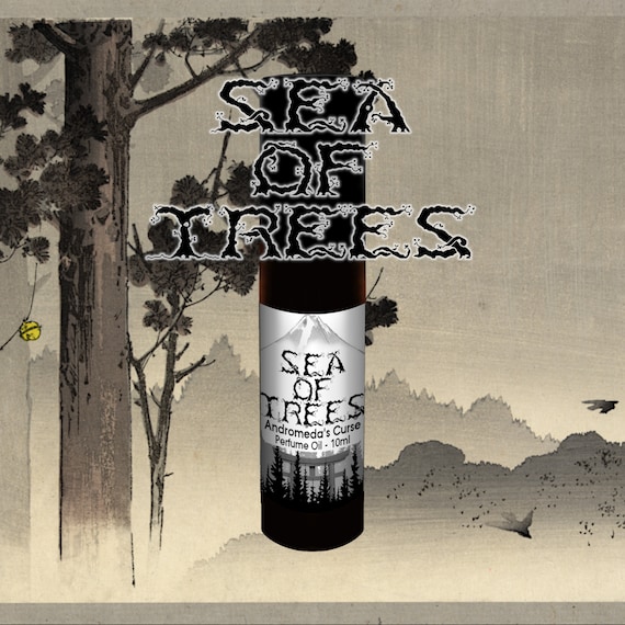 Sea of Trees - Hinoki, Bamboo, Black Musk - Rollerball Perfume Oil