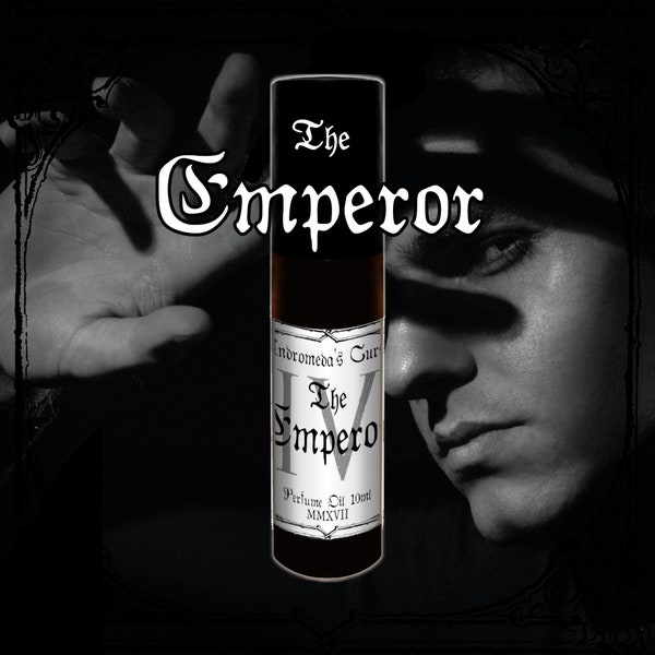 El Emperador - Bergamota, Clavo, Vetiver- Aceite de Perfume Rollerball - Vegano y Libre de Crueldad