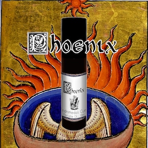 Phoenix - Bergamot, Black Tea - Rollerball Perfume Oil - Vegan & Cruelty Free - Bestiary Collection Part I