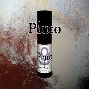 Pluto - Incense, Black Agar, Dragons Blood - Rollerball Perfume Oil - Vegan & Cruelty Free - Planetary Collection