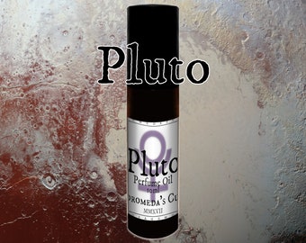 Pluto - Incense, Black Agar, Dragons Blood - Rollerball Perfume Oil - Vegan & Cruelty Free - Planetary Collection