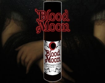 Bloodmoon - Dripping Wax, Rose, Old Coffins - Rollerball Perfume Oil - Vegan & Cruelty Free