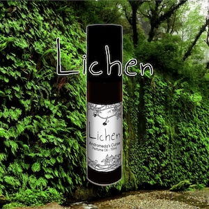 Lichene - Muschio, Felci, Acqua - Olio profumato per roller - Vegano e Cruelty Free