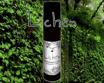 Lichen - Moss, Ferns, Water - Rollerball Perfume Oil - Vegan & Cruelty Free