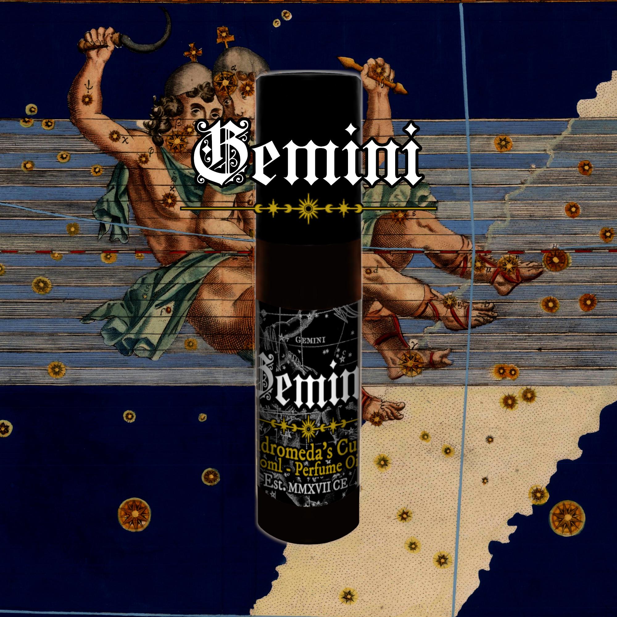 Gemini - Rollerball Perfume Oil - Astrology Collection - Vegan & Cruelty Free