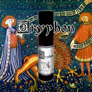 Gryphon - Cardamom, Sandalwood, Cedarwood - Rollerball Perfume Oil - Vegan & Cruelty Free - Bestiary Collection Part I