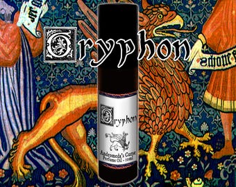 Gryphon - Kardamom, Sandelholz, Zedernholz - Rollerball Parfümöl - Vegan & ohne Tierversuche - Bestiary Collection Part I