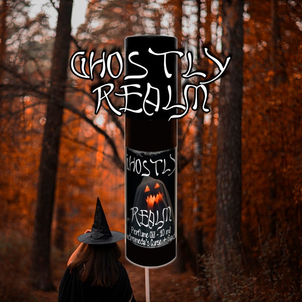 Ghostly Realm - Spices, Orange, Florals - Rollerball Perfume Oil - Vegan & Cruelty Free