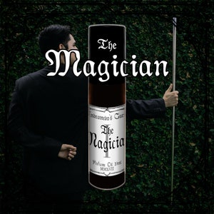 El Mago - Salvia, Tabaco, Musgo de Roble - Aceite perfumado en roll-on - Vegano y libre de crueldad animal - Colección Arcana Mayor