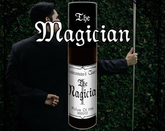 The Magician - Sage, Tobacco, Oakmoss - Rollerball Perfume Oil - Vegan & Cruelty Free - Major Arcana Collection