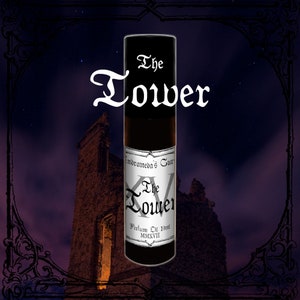 The Tower - Ocean, Ozone, Cedarwood - Rollerball Perfume Oil - Vegan & Cruelty Free