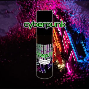 Cyberpunk - Cashmere Leather, Patchouli, Black Musk - Rollerball Perfume Oil - Vegan & Cruelty Free