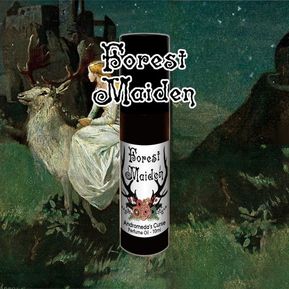 Forest Maiden - Fall Leaves, Berries, Woods - Rollerball Perfume