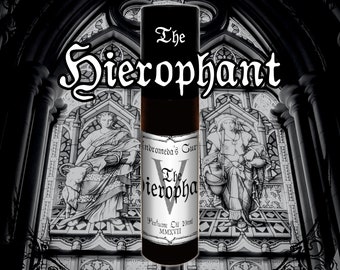 The Hierophant - Frankincense, Myrrh, Musk - Rollerball Perfume Oil - Vegan & Cruelty Free