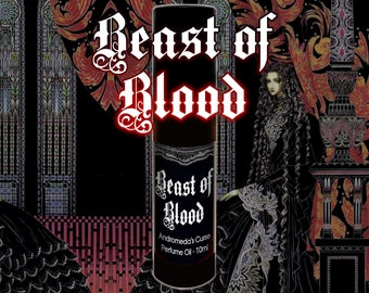 Beast of Blood - Ancient Woods, Incense, Cashmere - Rollerball Perfume Oil - Vegan & Cruelty Free