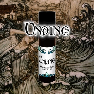 Undine - Salt Water, Lily, Sea Moss -  Rollerball Perfume Oil - Vegan & Cruelty Free