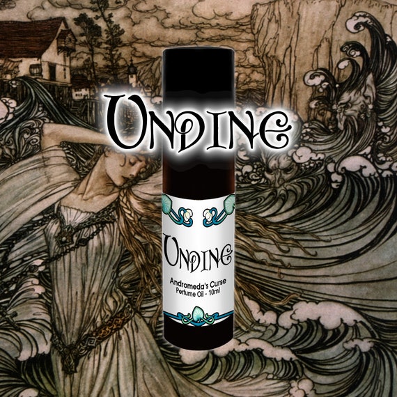 Undine - Salt Water, Lily, Sea Moss - Rollerball Perfume Oil - Vegan & Cruelty Free