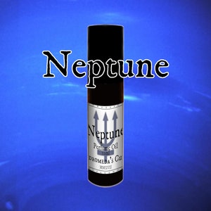 Neptune - Sea Moss, Salt Water - Rollerball Perfume Oil - Vegan & Cruelty Free - Planetary Collection