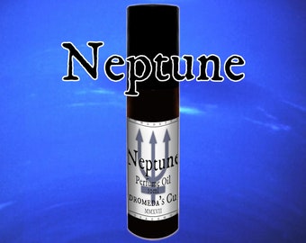 Neptune - Sea Moss, Salt Water - Rollerball Perfume Oil - Vegan & Cruelty Free - Planetary Collection