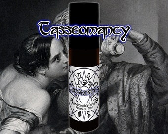 Tasseomancy - Black Tea, Incense, Amber -  Rollerball Perfume Oil - Vegan & Cruelty Free