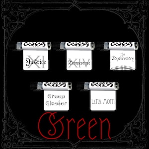 GREEN Perfume Oil Sample Pack - Green Scents - 5 Unique Fragrances - Vegan & Cruelty Free