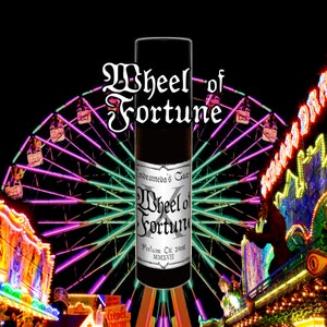 Wheel of Fortune - Cotton Candy, Popcorn, Candied Apples - Rollerball Perfume Oil - Vegan & Cruelty Free