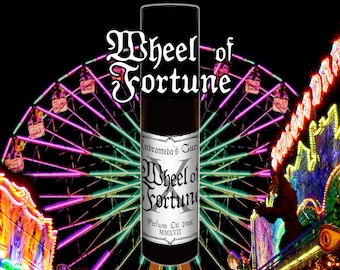 Wheel of Fortune - Cotton Candy, Popcorn, Candied Apples - Rollerball Perfume Oil - Vegan & Cruelty Free