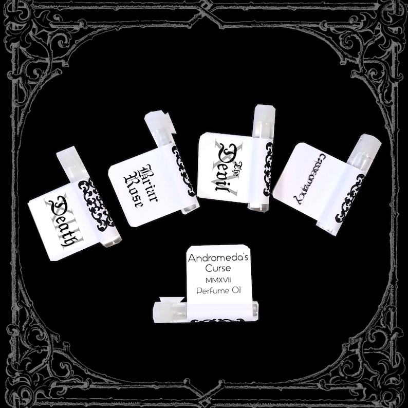 Perfume Oil Custom Sample Pack 5 Pieces Vegan & Cruelty Free image 1