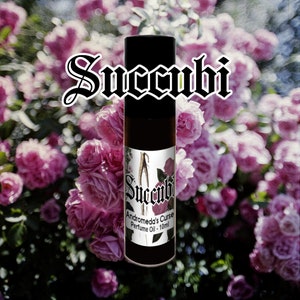 Succubi - Rose, Marshmallow - Rollerball Perfume Oil - Vegan & Cruelty Free