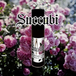 Succubi - Rose, Marshmallow - Rollerball Perfume Oil - Vegan & Cruelty Free