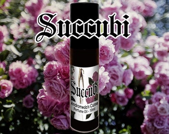 Succubi - Rose, Marshmallow - Rollerball Perfume Oil - Vegan & Cruelty Free