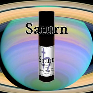 Saturn - Tea, Jasmine - Rollerball Perfume Oil - Vegan & Cruelty Free - Planetary Collection