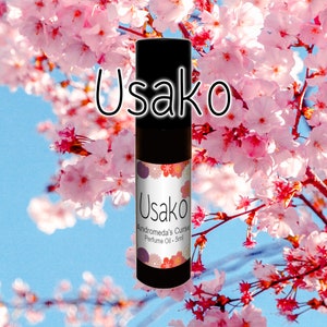 Usako - Melon Soda, Strawberry, Lychee - Rollerball Perfume Oil - Vegan & Cruelty Free