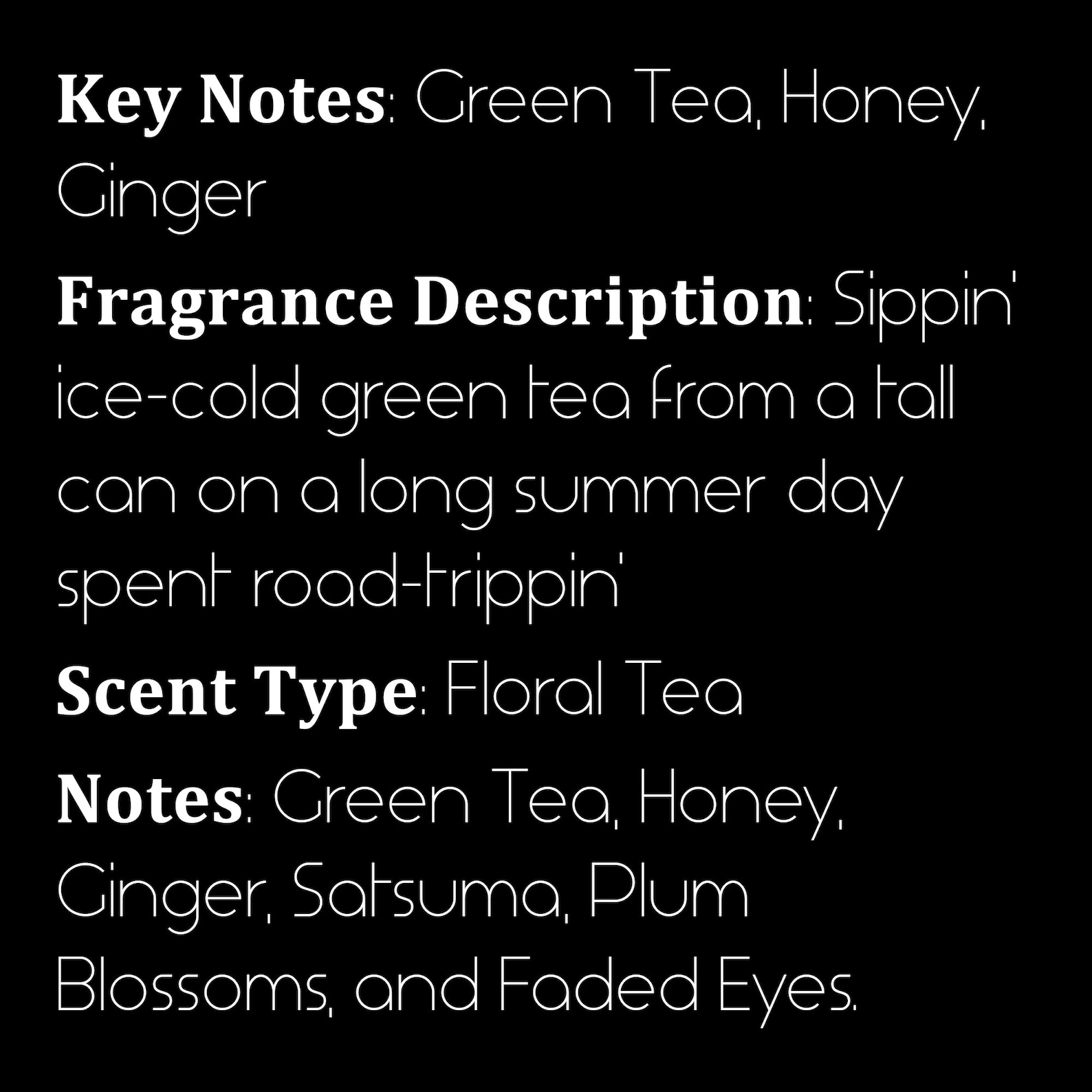 Gl1tch3d Green Tea Honey Ginger Rollerball Perfume Oil Etsy