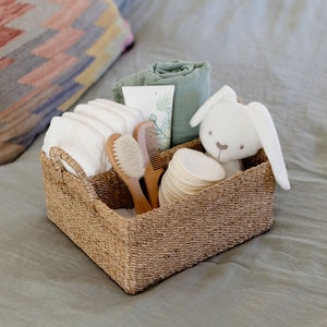 Nappy Caddy, Diaper Caddy Organizer, Bedside Caddy, Bathroom Caddy Organizer, Baby Necessities Basket, Gender Neutral Basket, Nursery Caddy