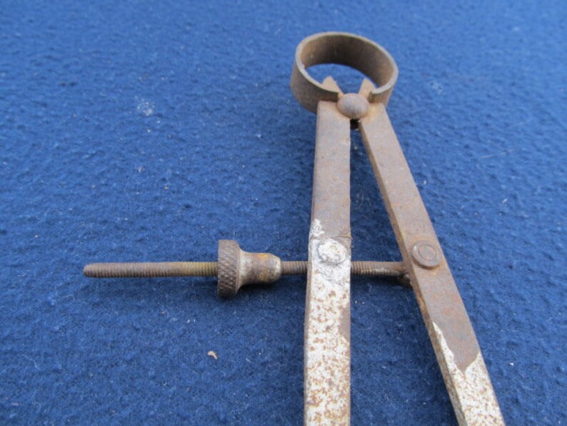 Old Vintage Metal Drawing Compasses Fot Tin Sheet METAL RARE Etsy