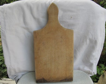 Old antique prirmitive wooden cutting board bread board