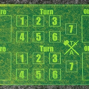 Acrylic Game Tracker Warmachine Compatible