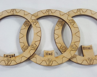 3 "Raucherring mit Richtungsangaben