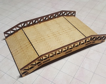 Stahl Brücke Scatter Gelände