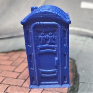 3D Printed Porta-John Terrain