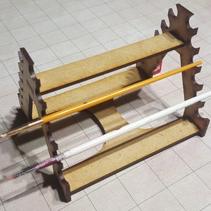 Paint Brush Rack