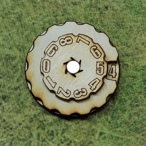Wound Dial, 0-99 - Set of Five