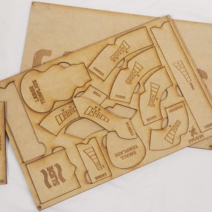 Gaslands Template Tray