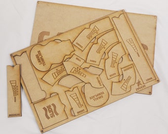Gaslands Template Tray