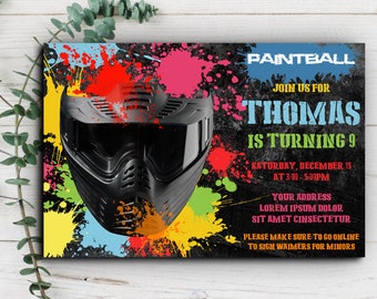 birthday flyer etsy