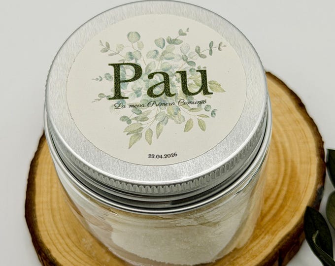 CANDY JAR with CUSTOM sticker