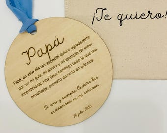 Wooden plaque for Dad, wedding special gift, Father's Day, dad, father, daddy
