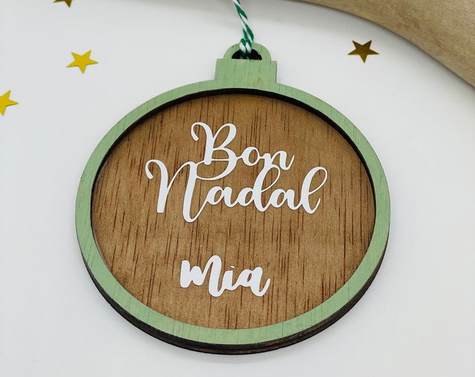 Personalized colorful BON NADAL BALL